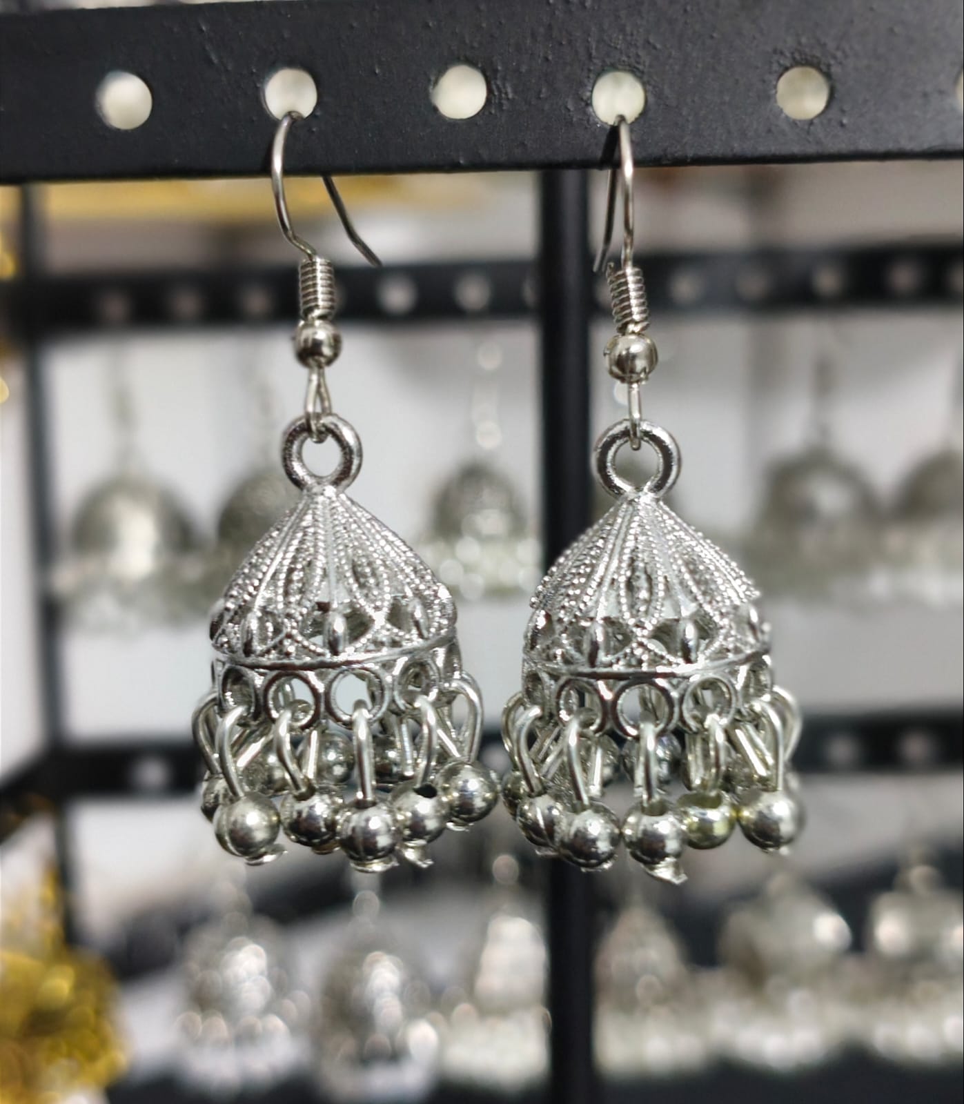 Lightweight Fancy Jhumkas With Free Delivery