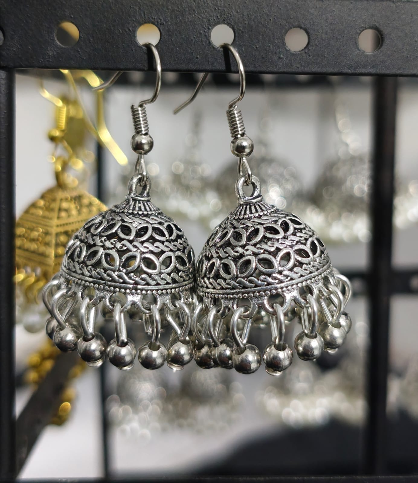 Traditional Wear Jhumka Pair With Free Delivery