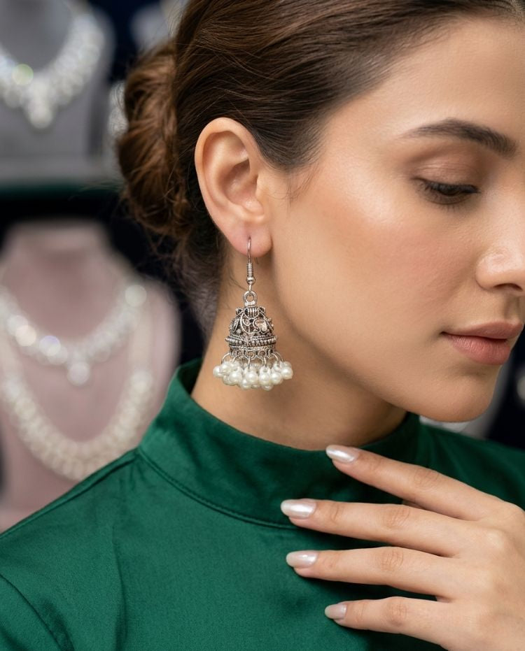 Designer Look Jhumka Earrings With Free Delivery