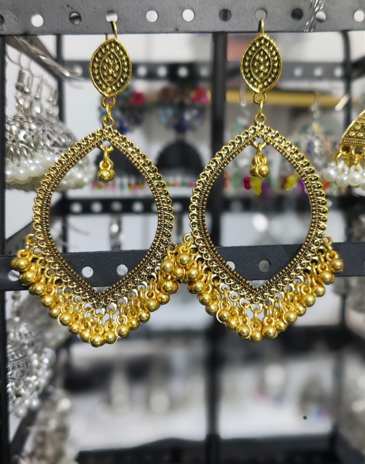 Elegant Traditional Jhumka Earrings With Free Delivery