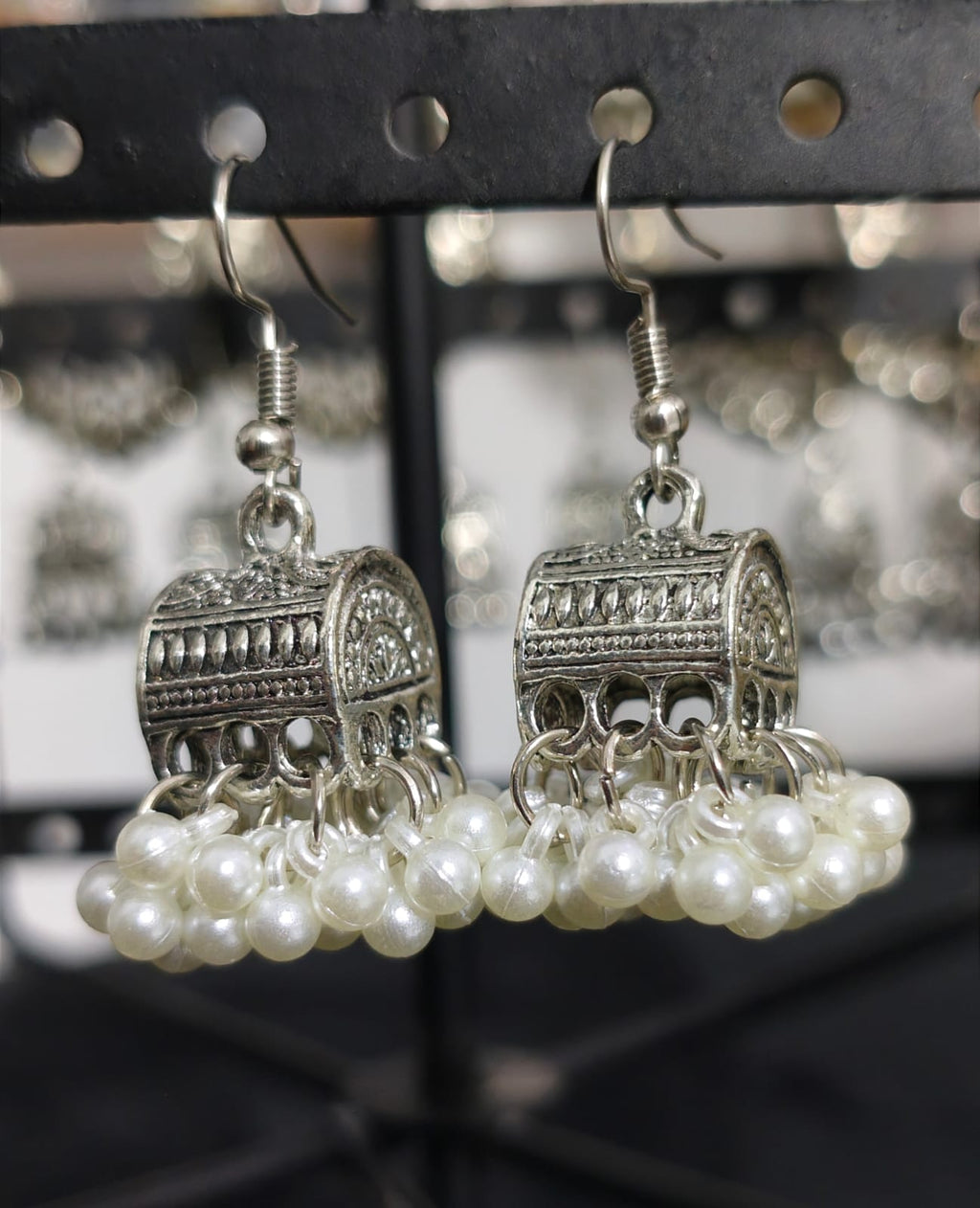 Chic Ethnic Jhumka Style With Free Delivery