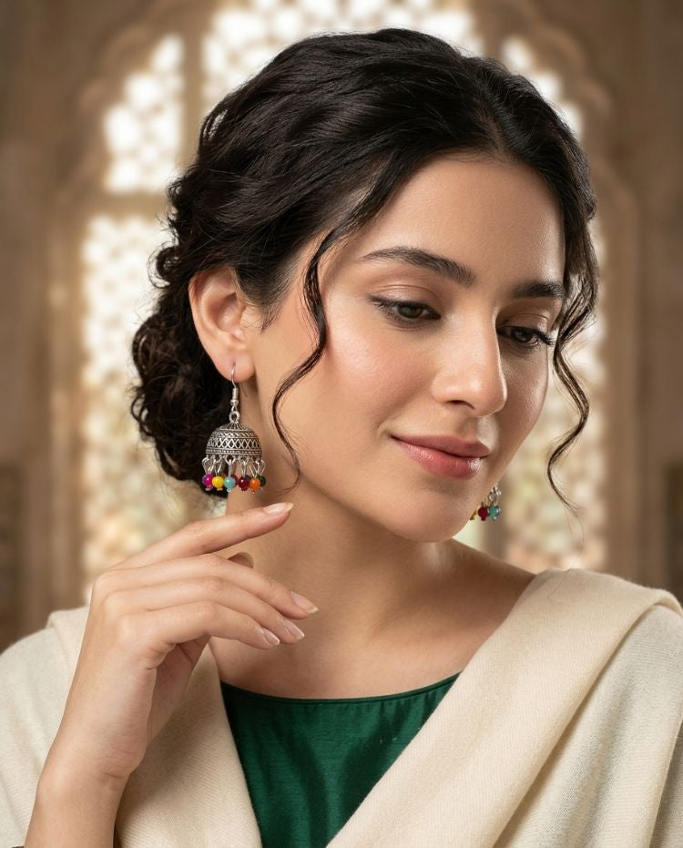 Fashionable Ethnic Earrings With Free Delivery