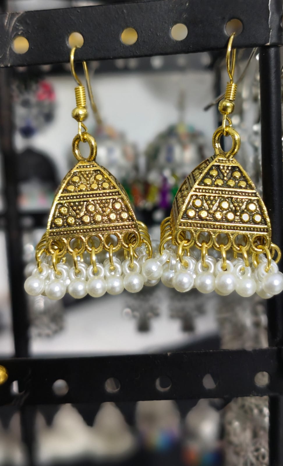 Handcrafted Ethnic Jhumkas With Free Delivery