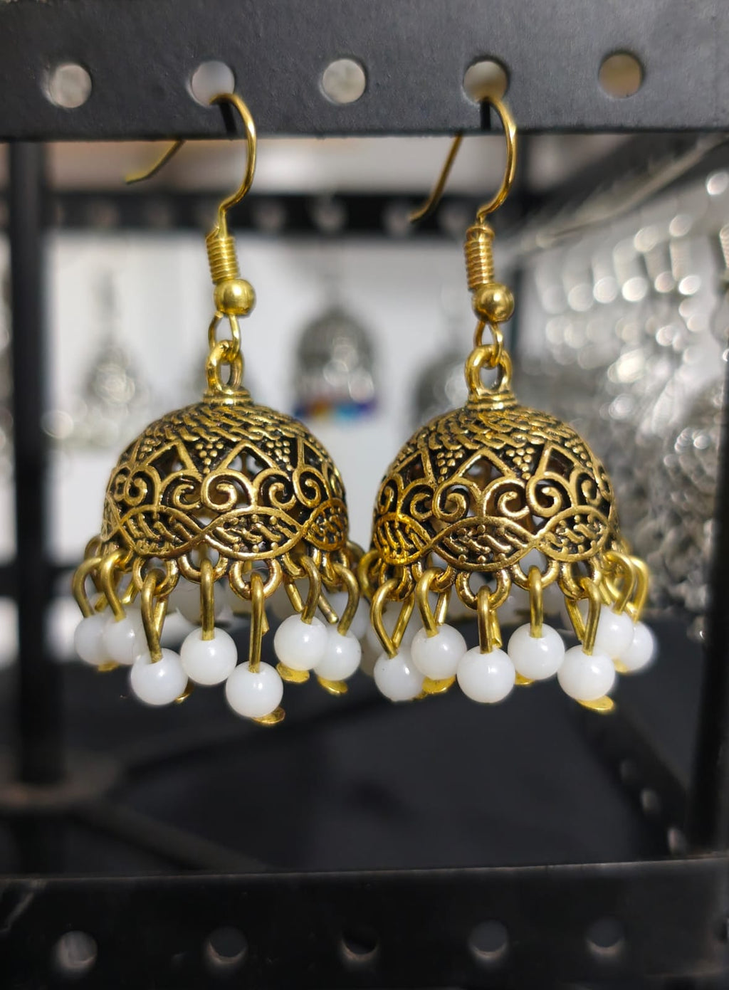 Fancy Bridal Style Jhumkas With Free Delivery