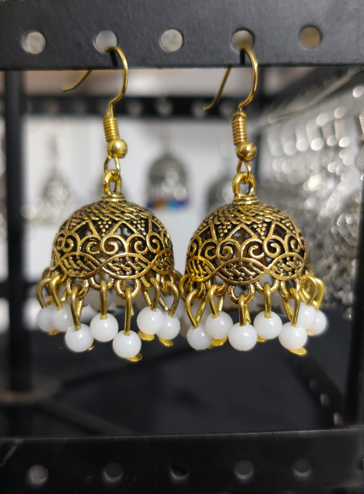 Fancy Bridal Style Jhumkas With Free Delivery