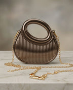 Round Top Metal Clutch (Imported)