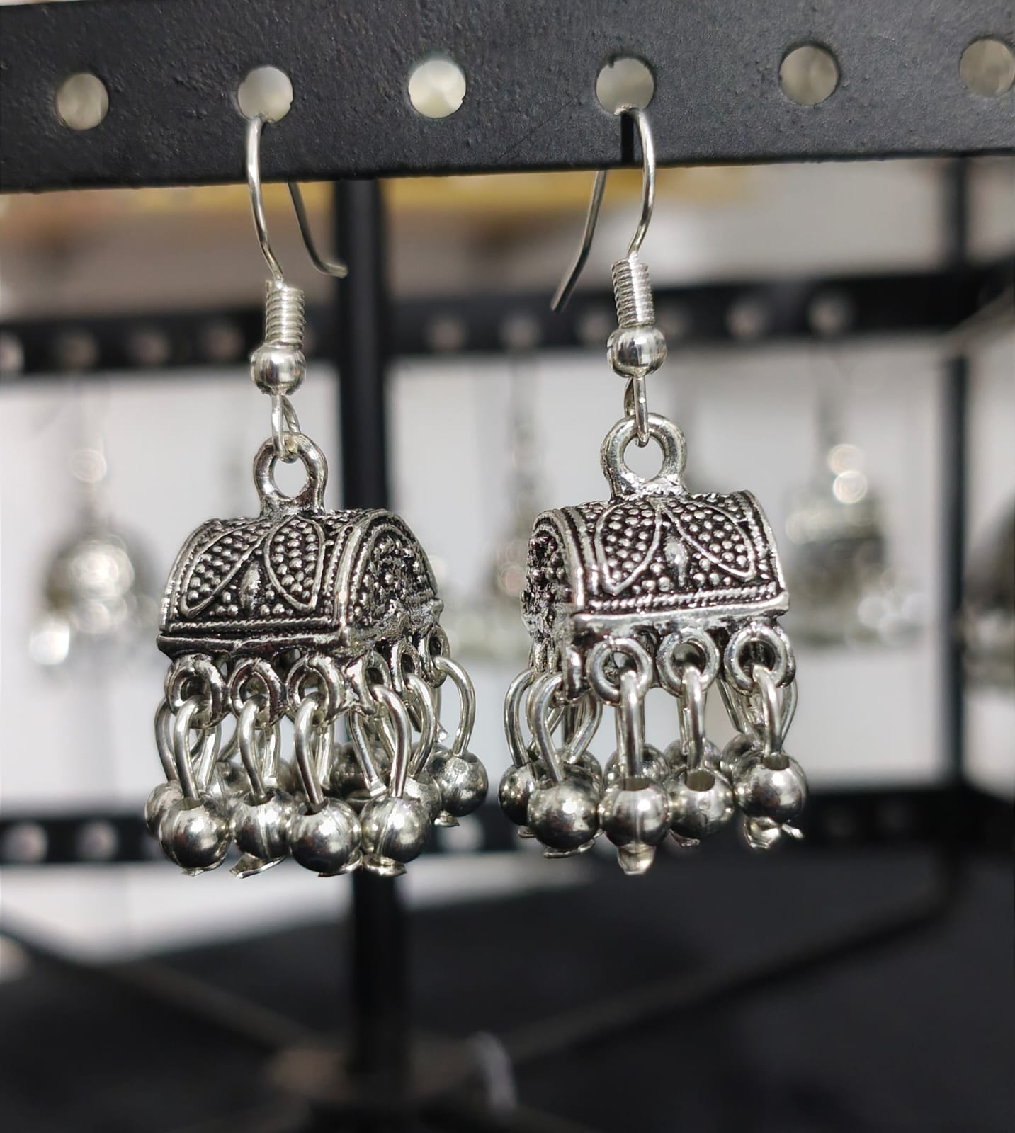Modern Ethnic Jhumka Earrings With Free Delivery