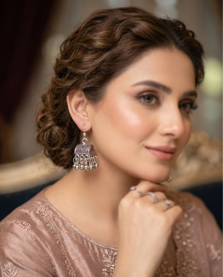Modern Ethnic Jhumka Earrings With Free Delivery