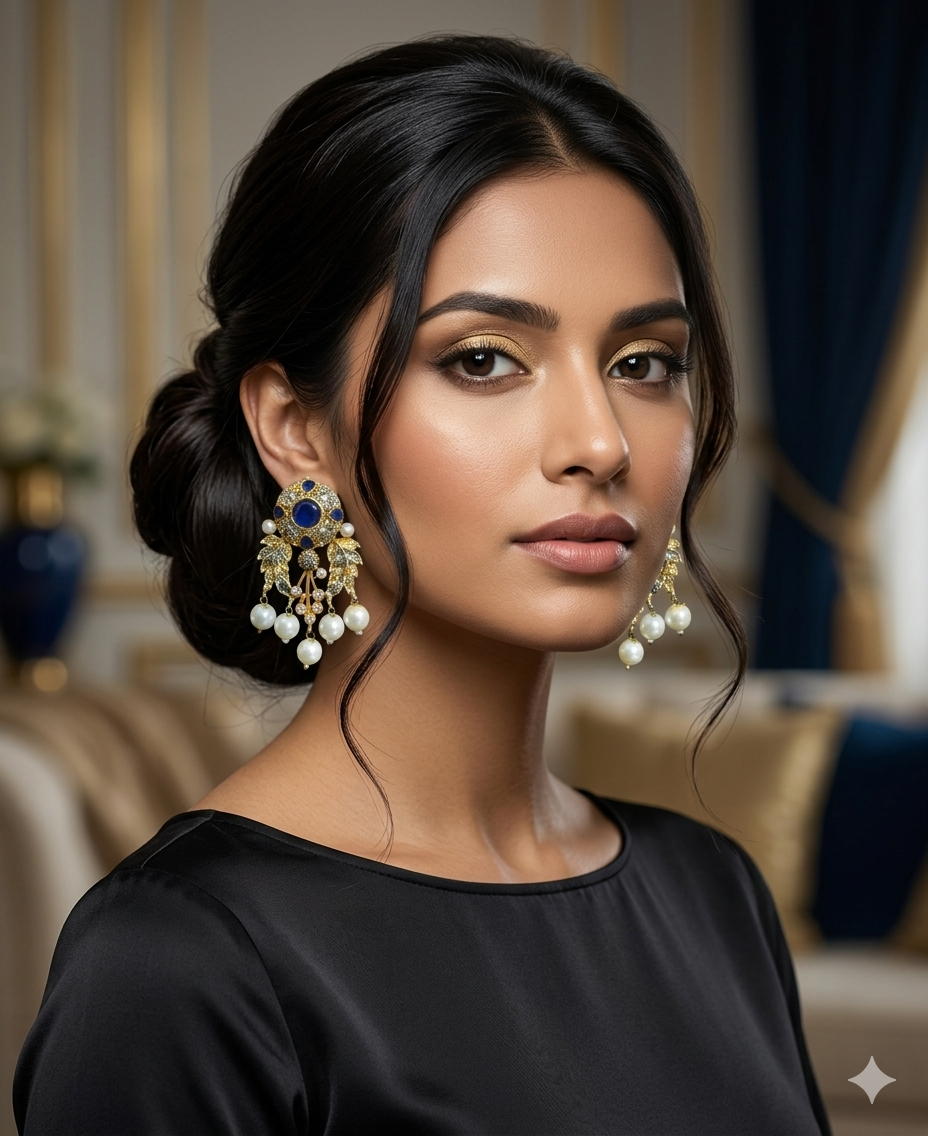 Antique Stylish Earrings With Free Delivery