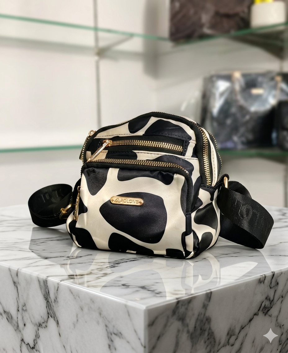 Multi-Pocket Shoulder Bag (Imported)