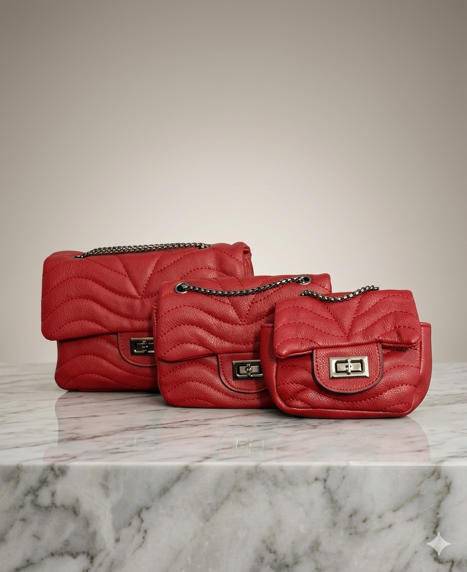 Luxury Style Shoulder Bag (Pack of 3 Imported)