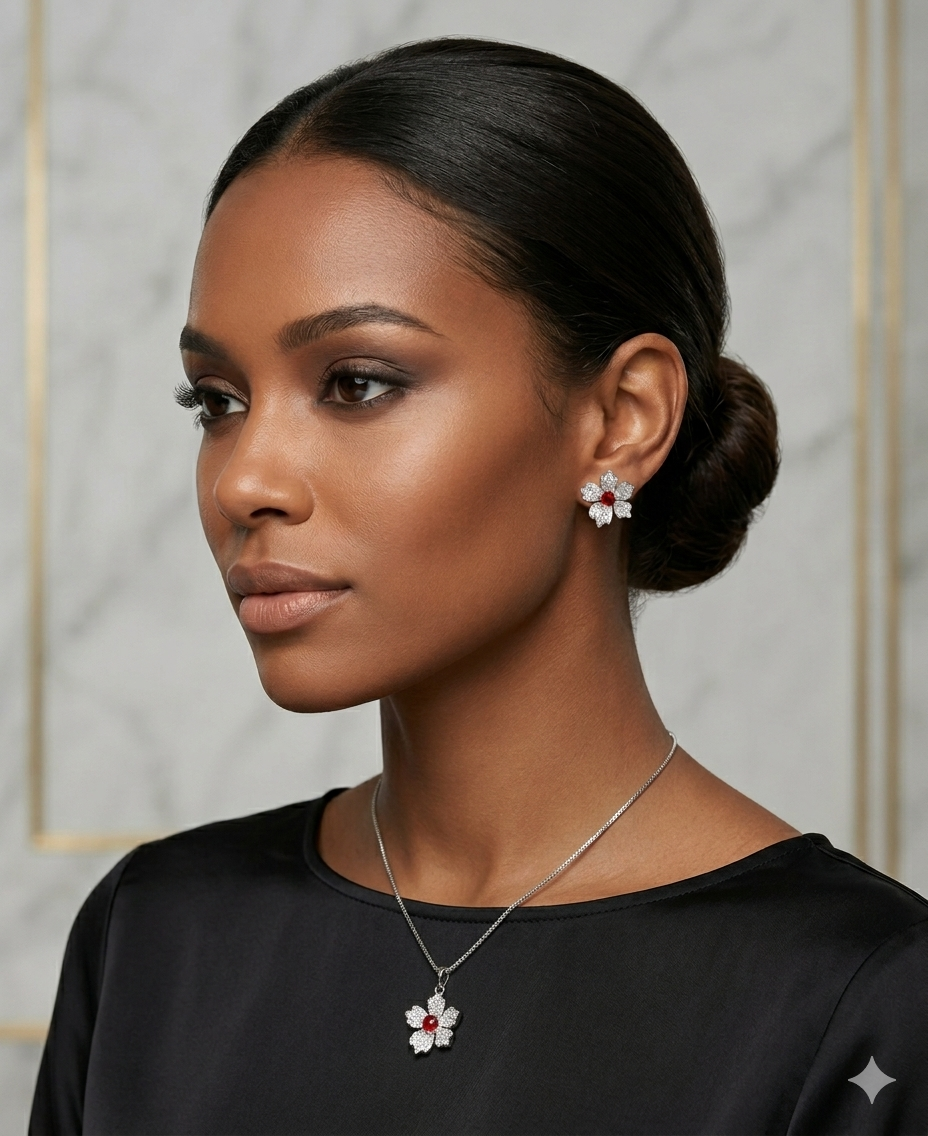 Stylish Elegant Jewelry Set With Free Delivery