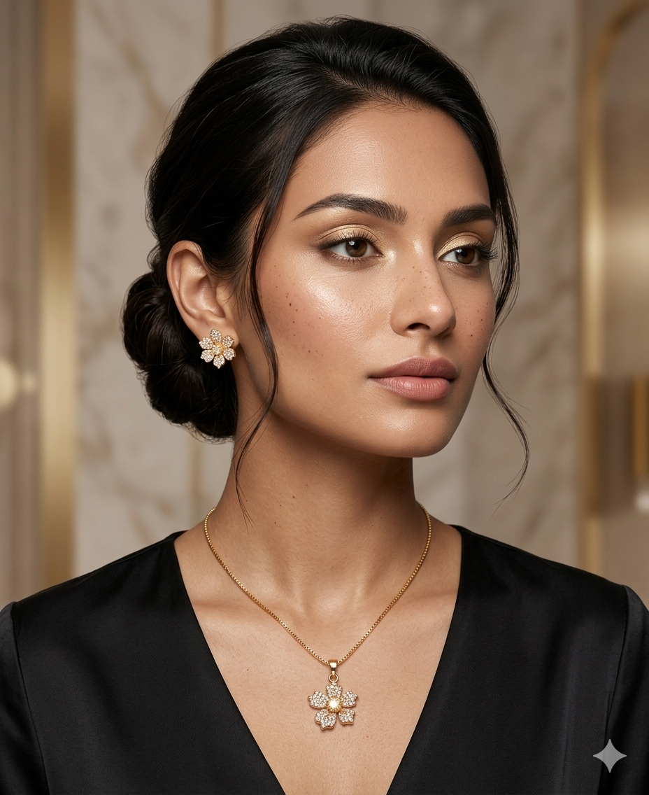 Stylish Elegant Jewelry Set With Free Delivery