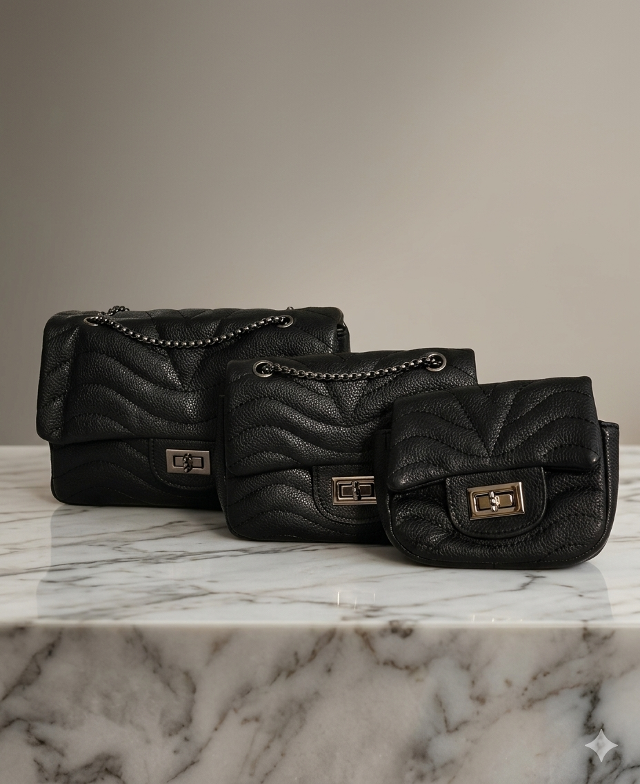 Luxury Style Shoulder Bag (Pack of 3 Imported)