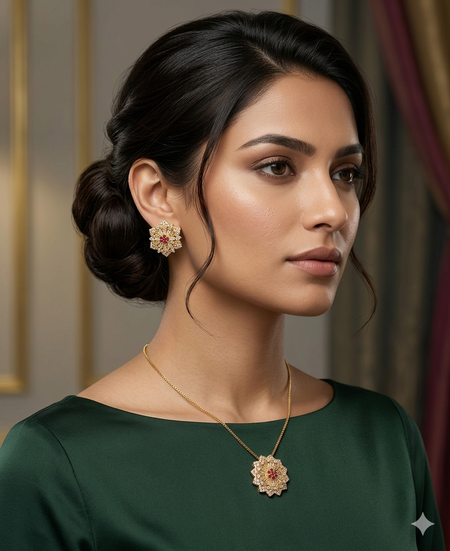 Stylish Elegant Jewelry Set With Free Delivery