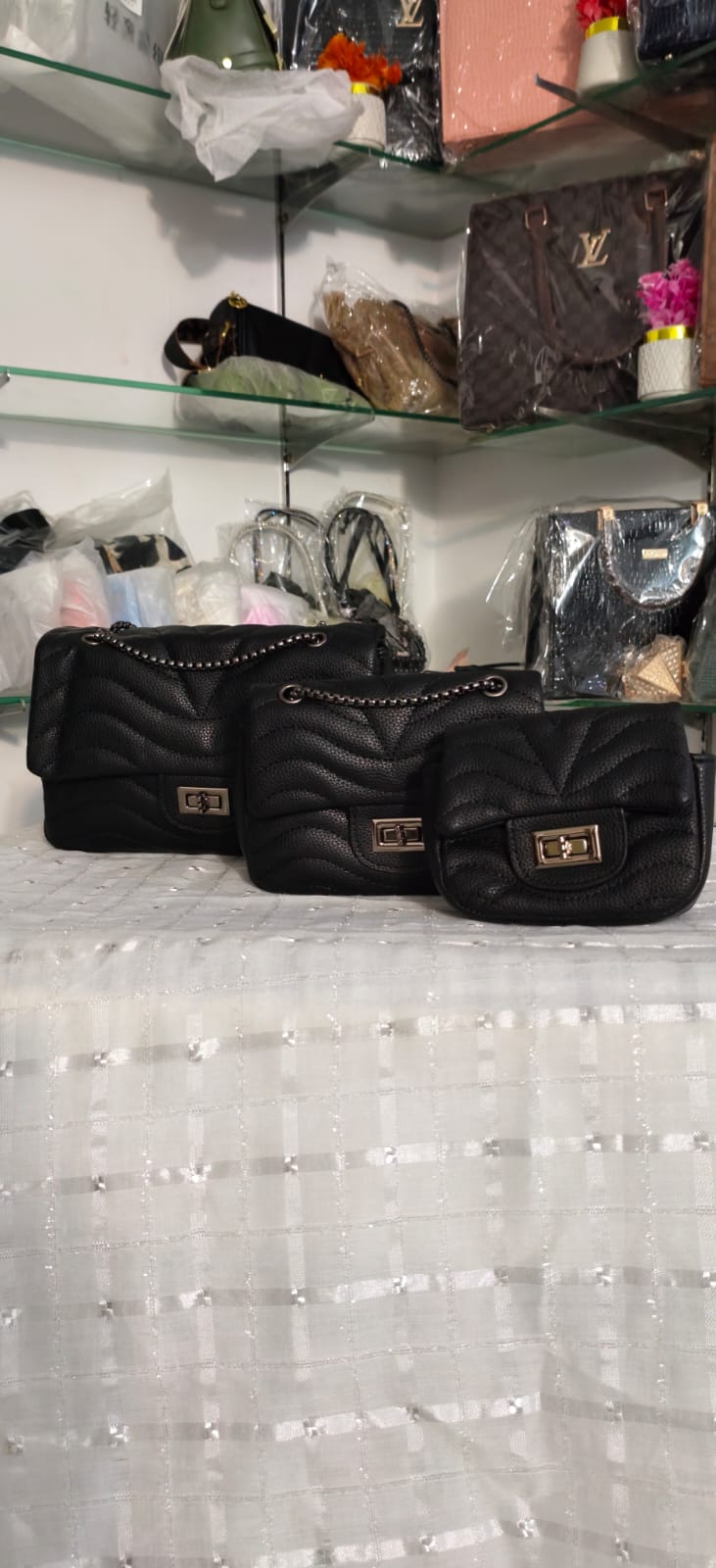 Luxury Style Shoulder Bag (Pack of 3 Imported)