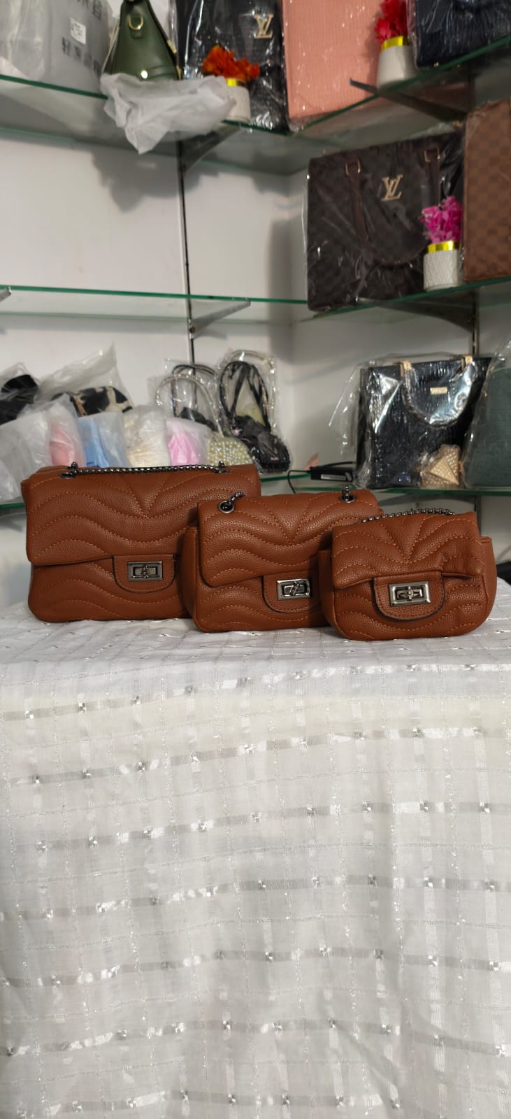 Luxury Style Shoulder Bag (Pack of 3 Imported)