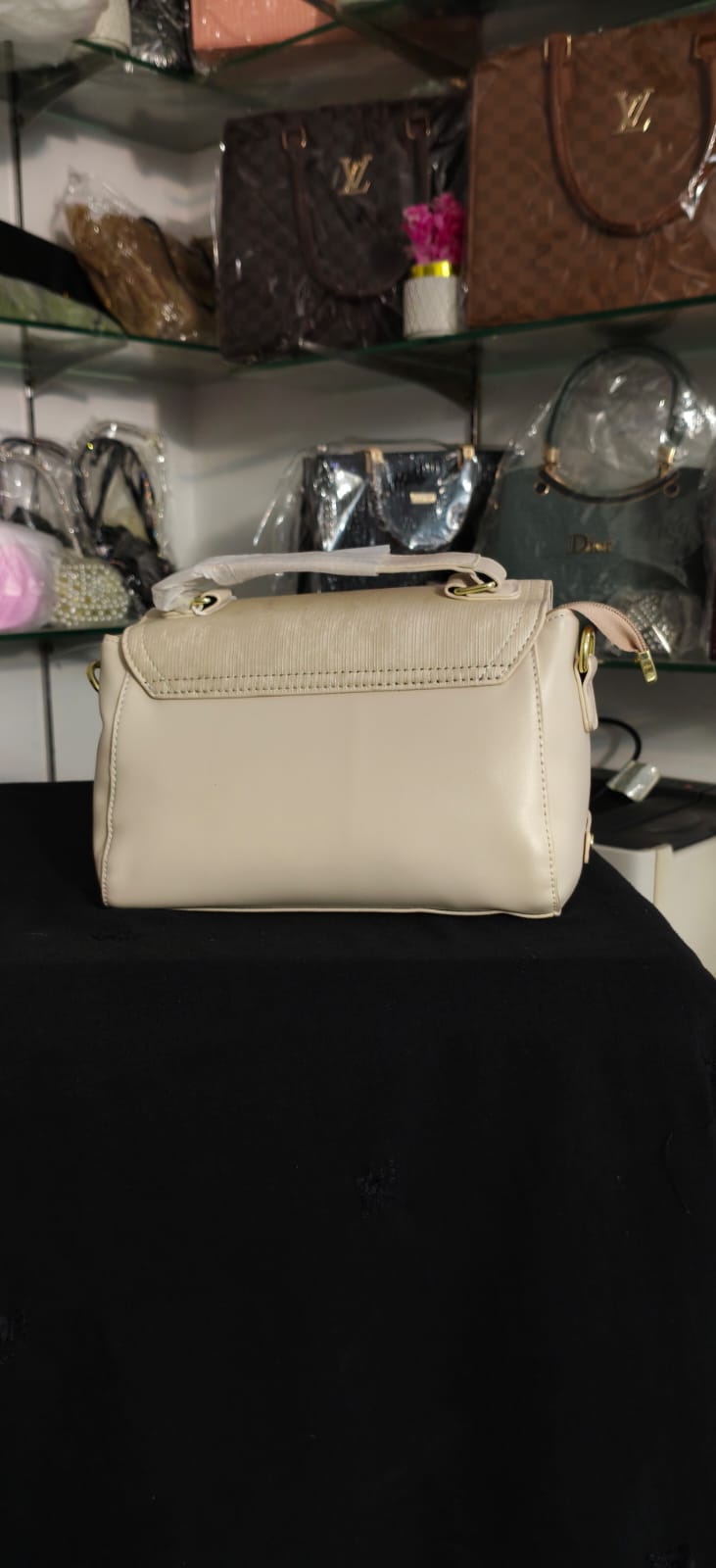 Elegant Top Handle Satchel (Imported)