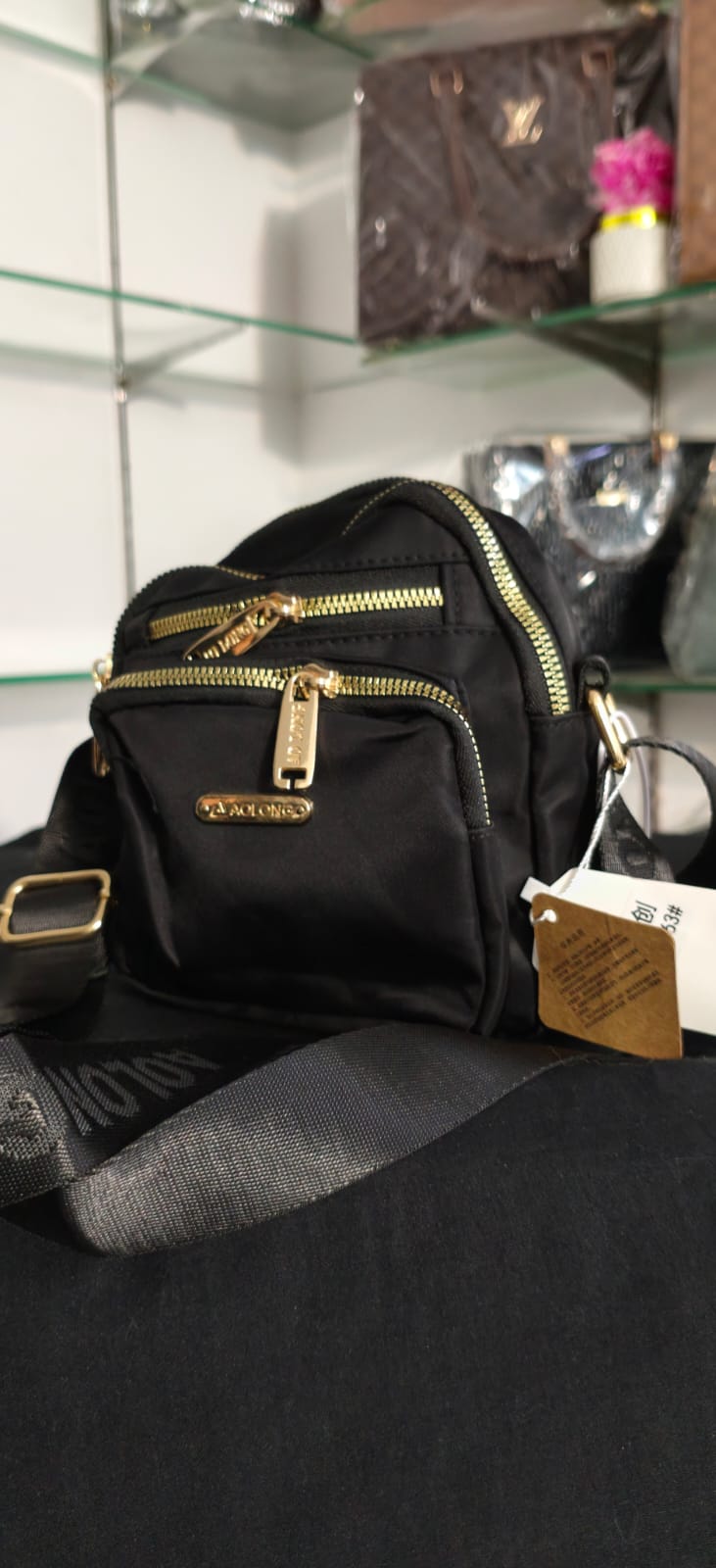 Multi-Pocket Shoulder Bag (Imported)