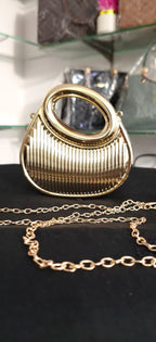 Round Top Metal Clutch (Imported)