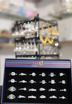 Luxury Crystal Diamond Style Rings