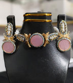 Designer Choker Set with Earrings