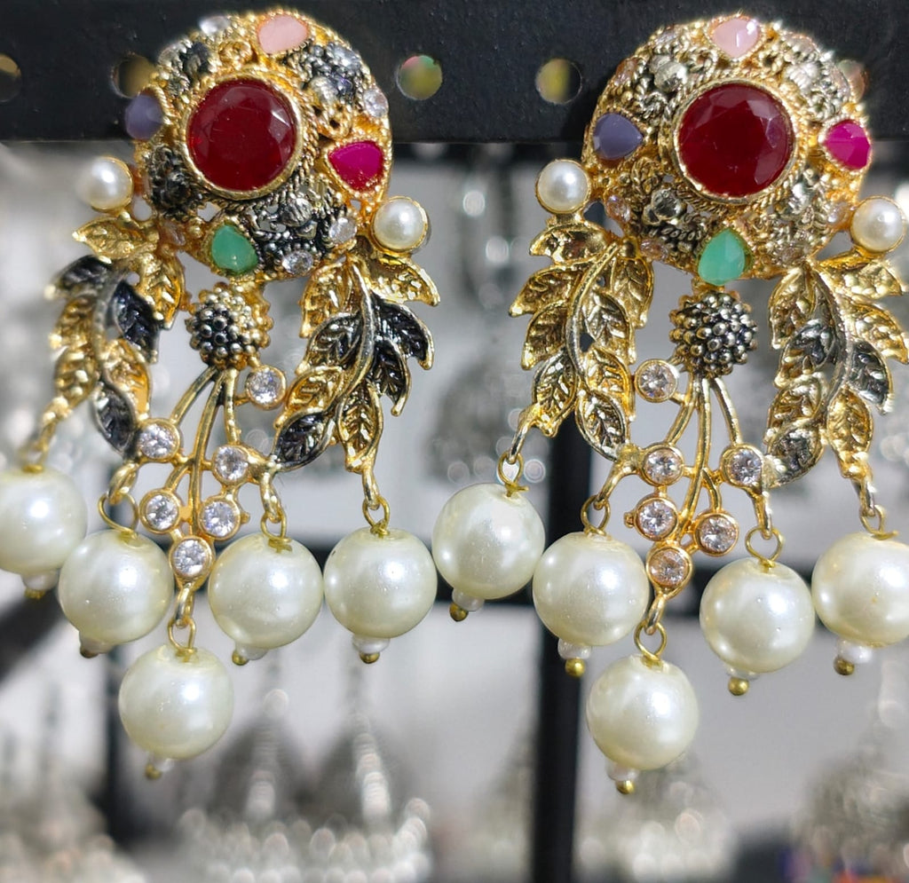 Antique Stylish Earrings With Free Delivery