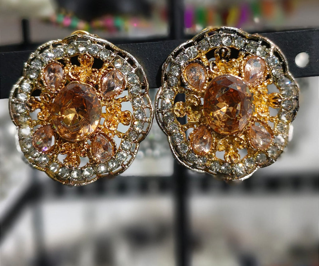 Elegant Traditional Earrings(tops) With Free Delivery
