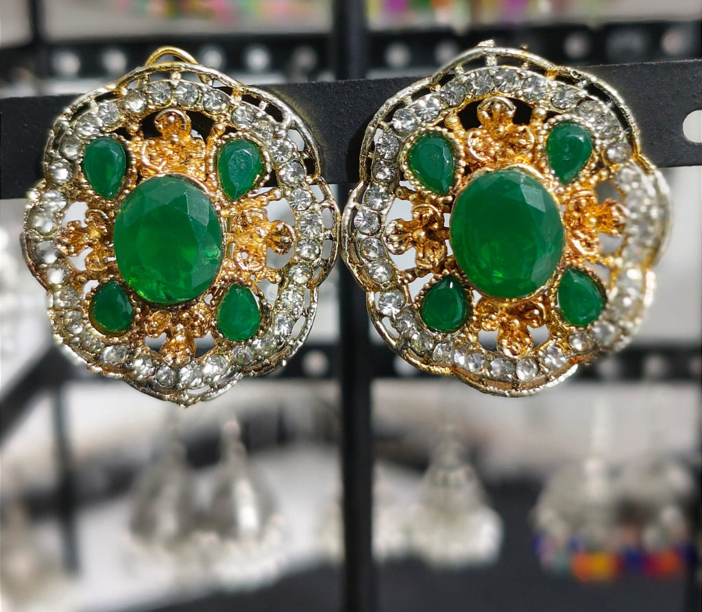Elegant Traditional Earrings(tops) With Free Delivery