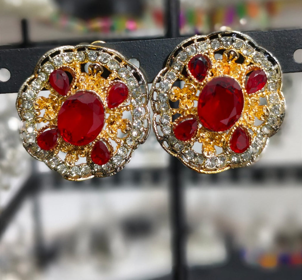 Elegant Traditional Earrings(tops) With Free Delivery