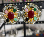 Elegant Traditional Earrings(tops) With Free Delivery